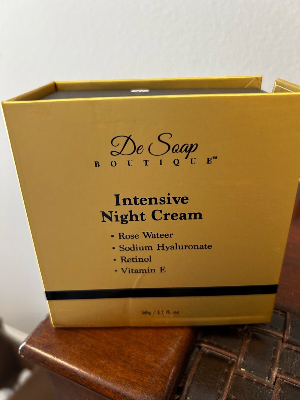 Intensive Night Cream — Gold